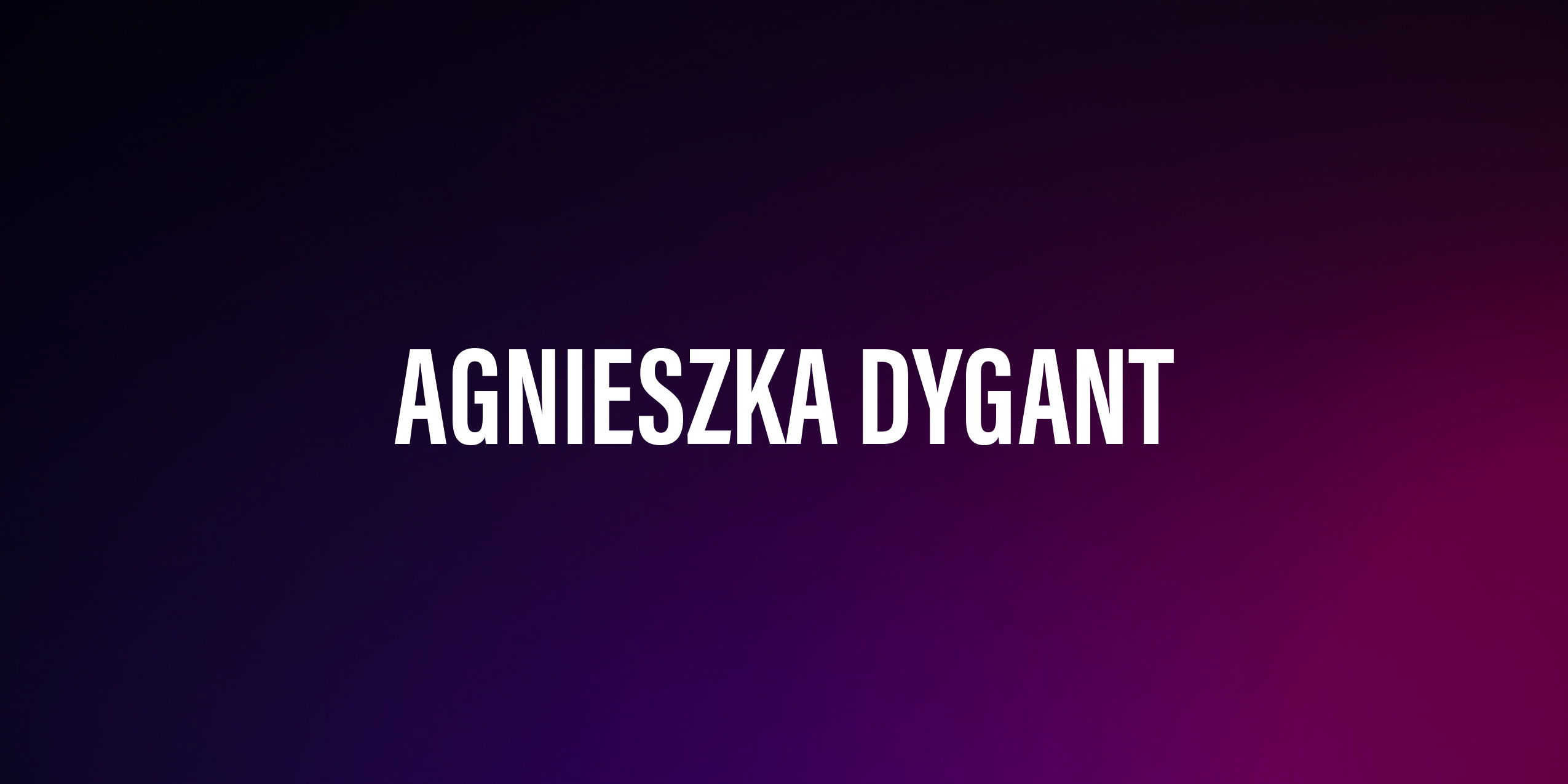 Agnieszka Dygant – życiorys i filmografia