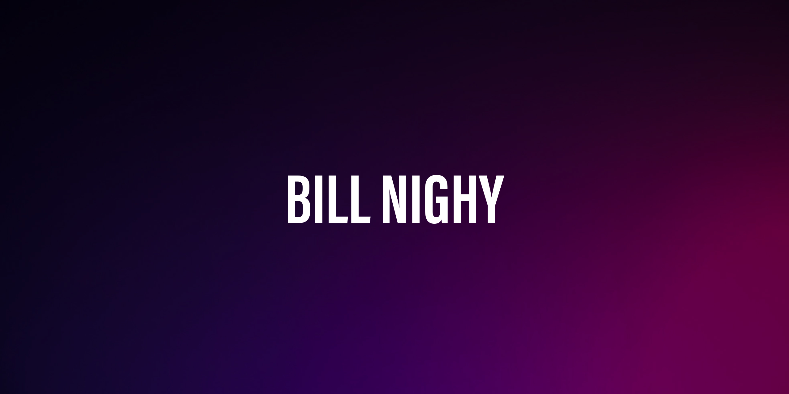 Bill Nighy – życiorys i filmografia