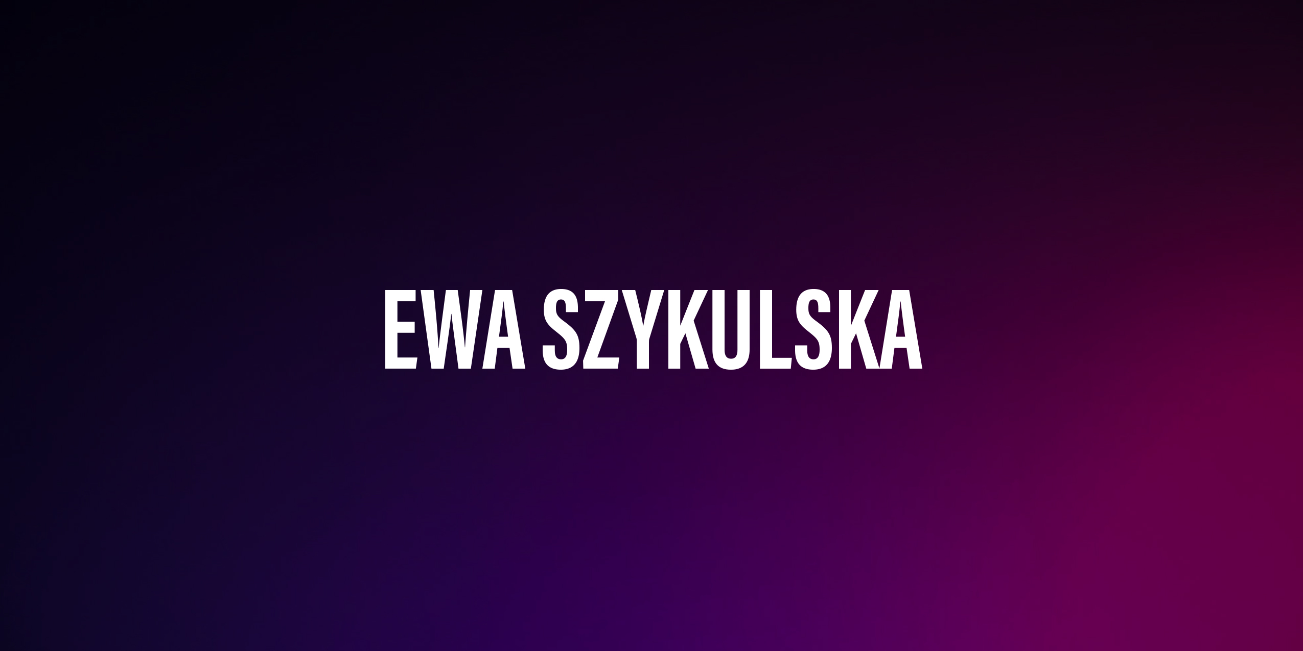 Ewa Szykulska – życiorys i filmografia