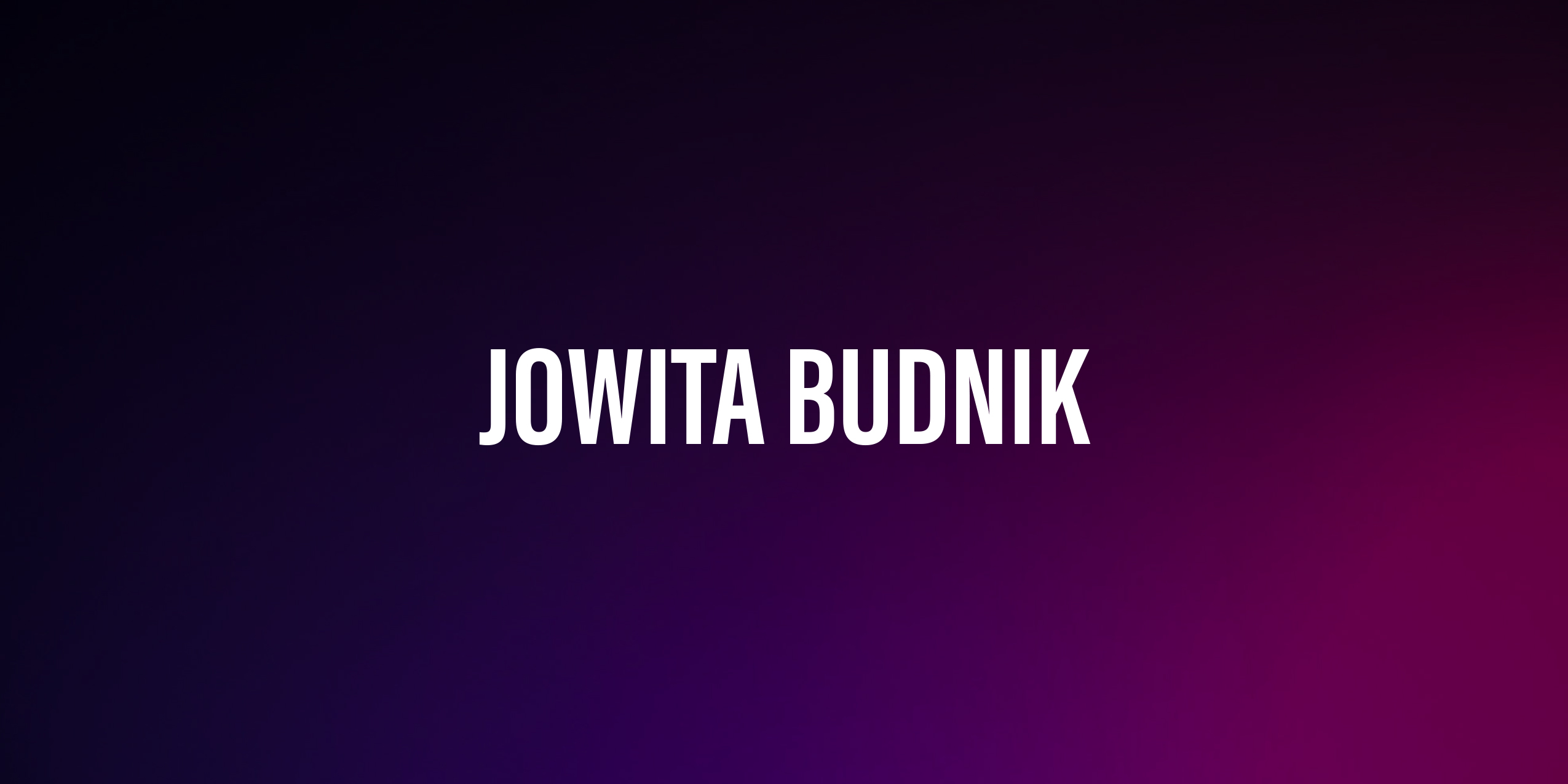 Jowita Budnik – życiorys i filmografia