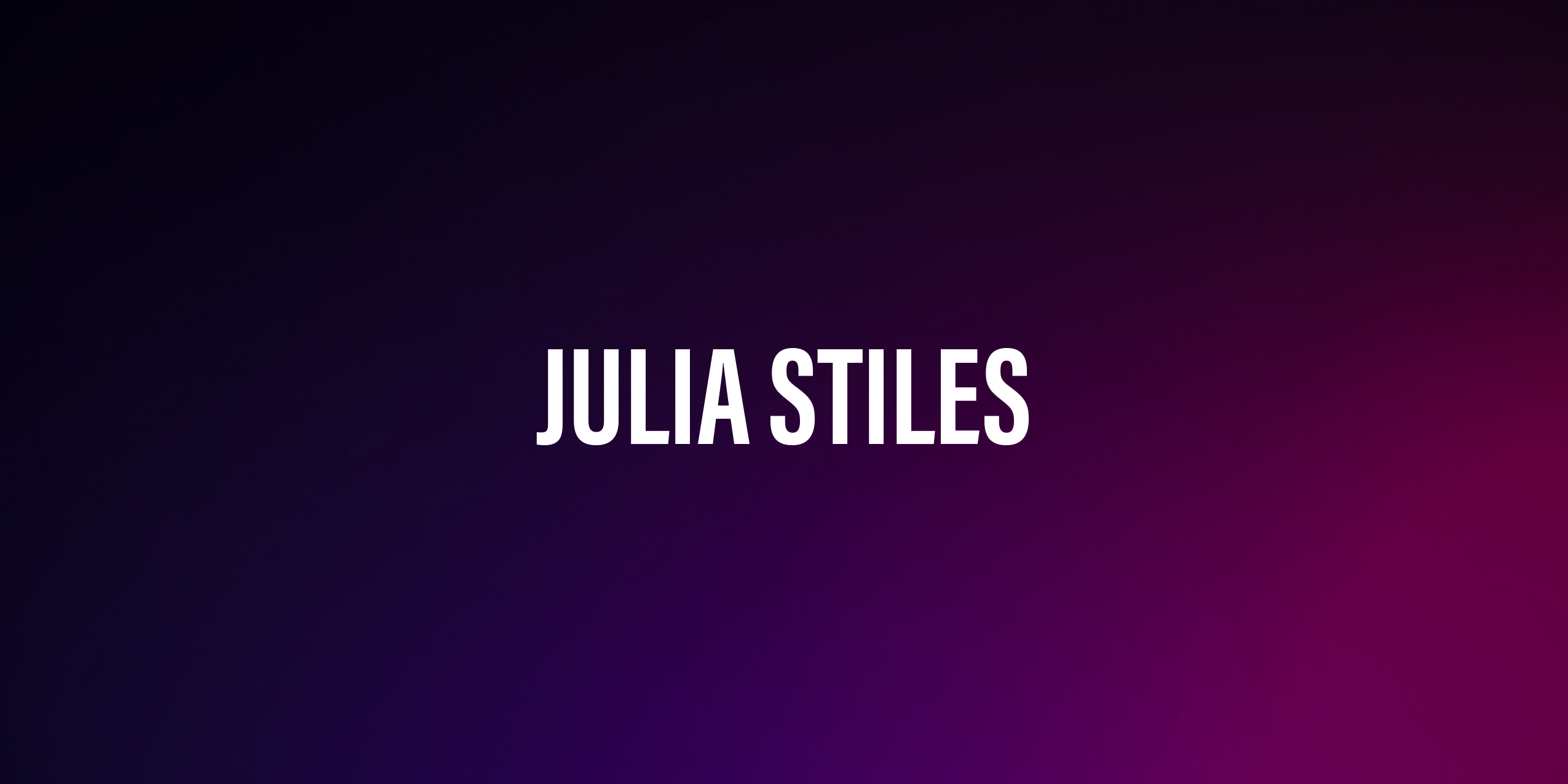 Julia Stiles – życiorys i filmografia