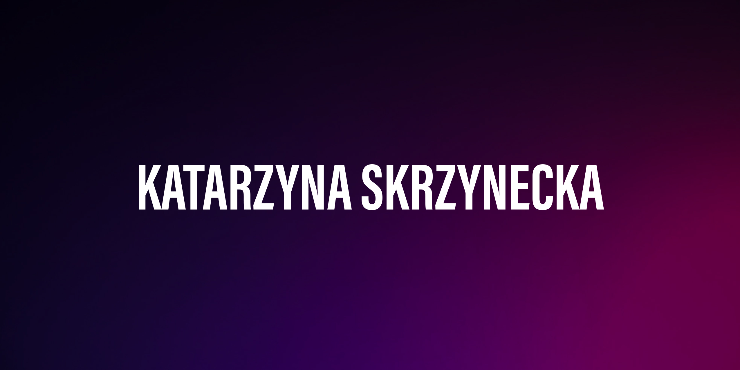 Katarzyna Skrzynecka – życiorys i filmografia