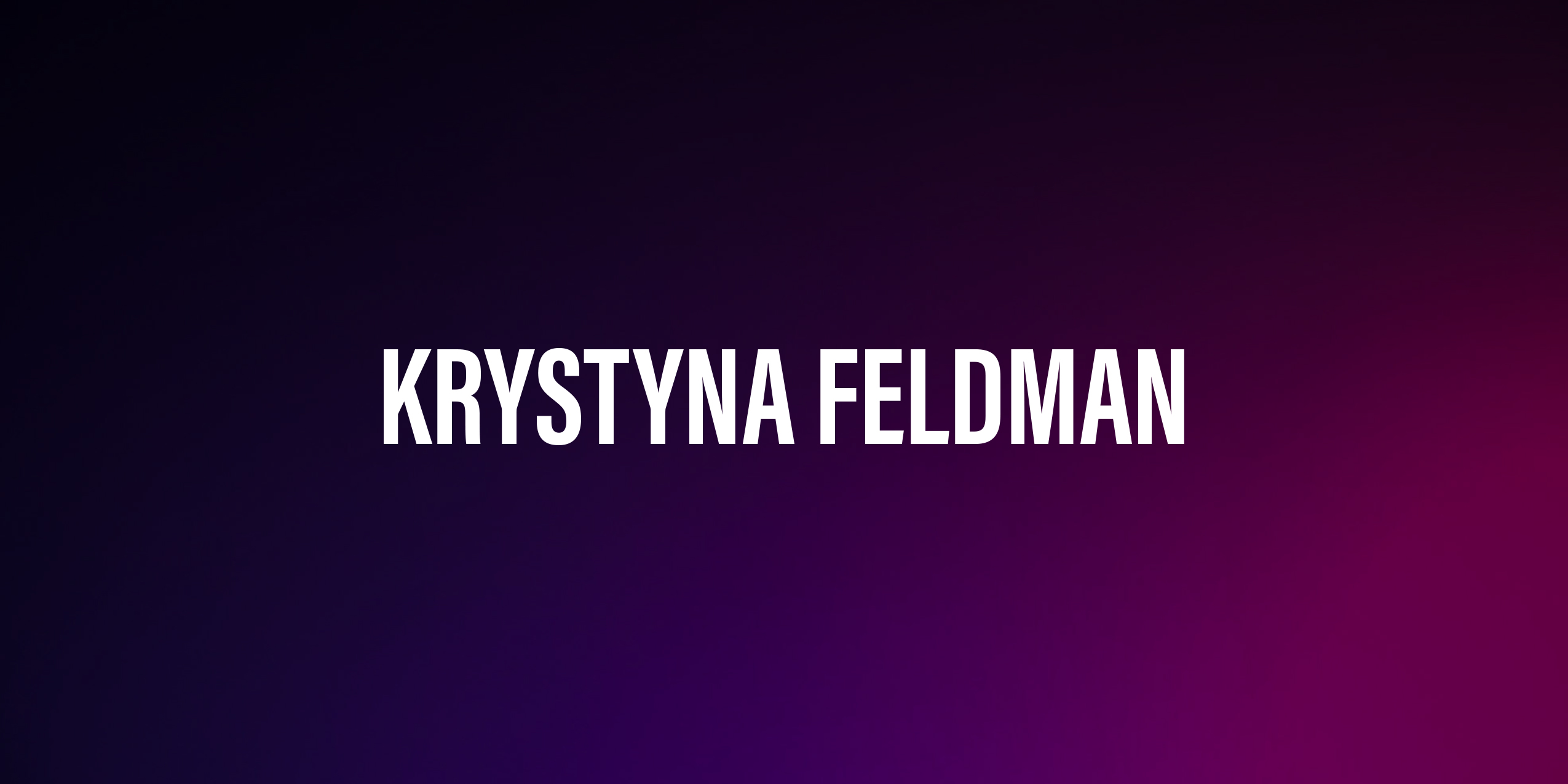 Krystyna Feldman – życiorys i filmografia