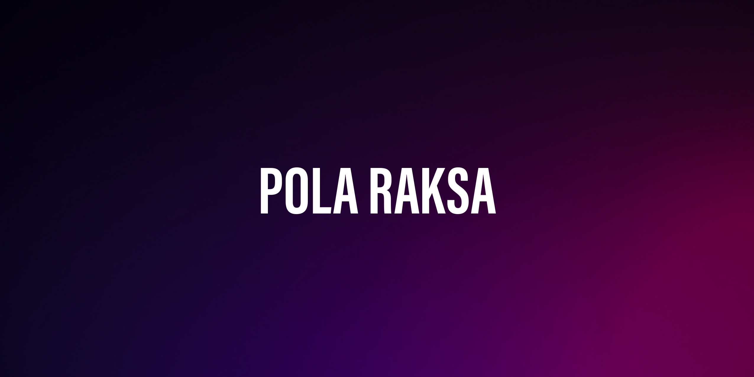 Pola Raksa – życiorys i filmografia