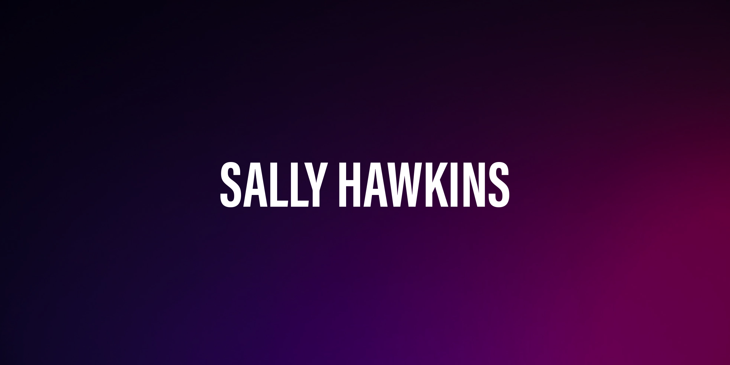 Sally Hawkins – życiorys i filmografia