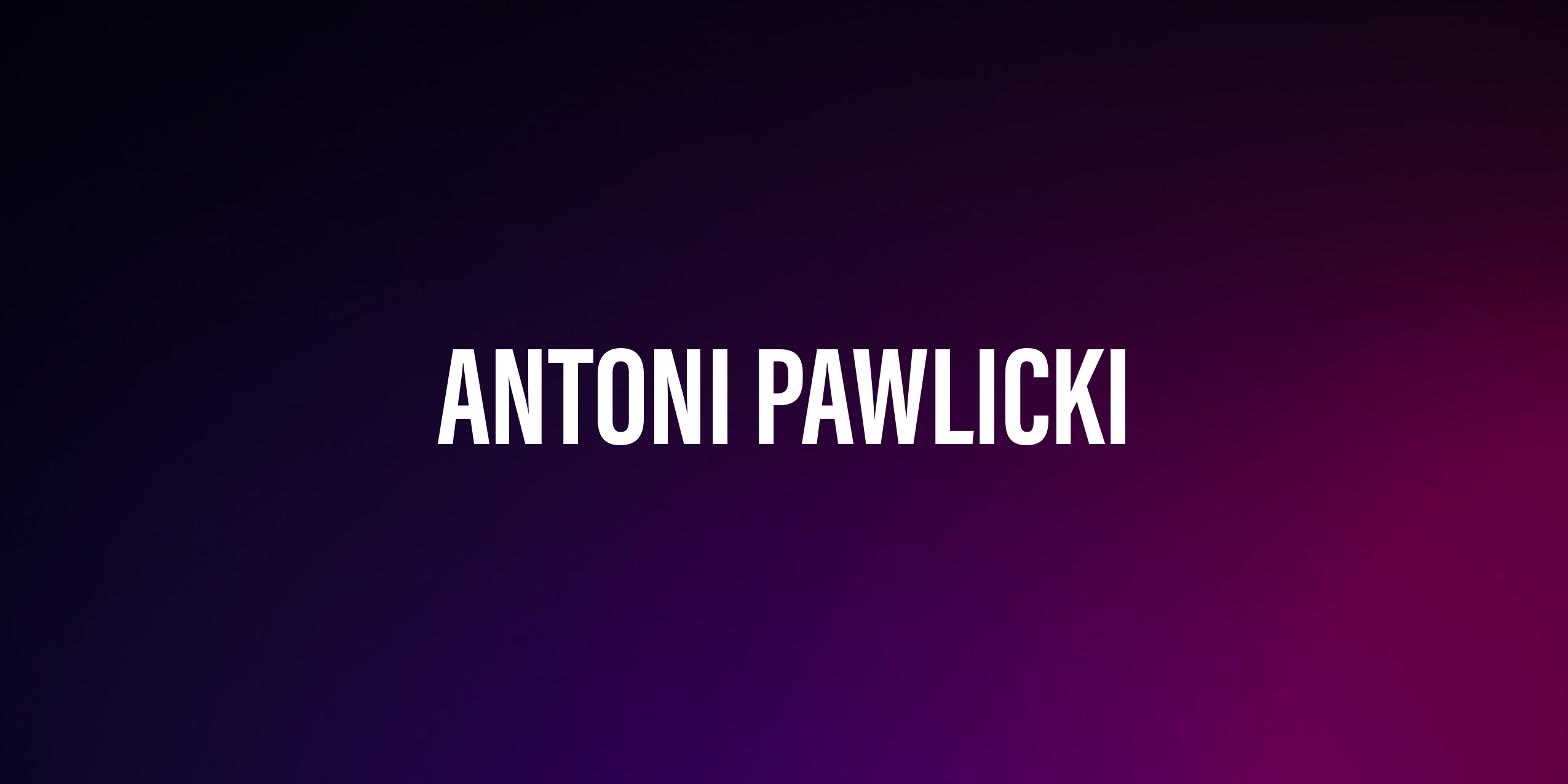 Antoni Pawlicki – życie prywatne i kariera aktorska
