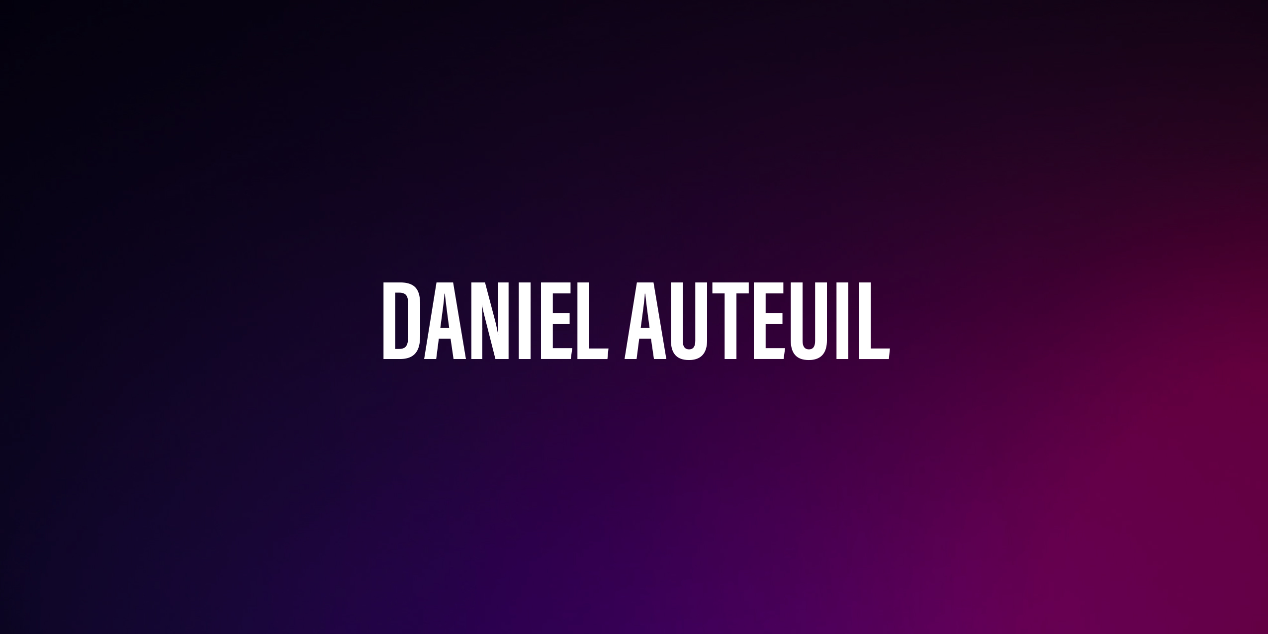 Daniel Auteuil – francuski aktor i reżyser