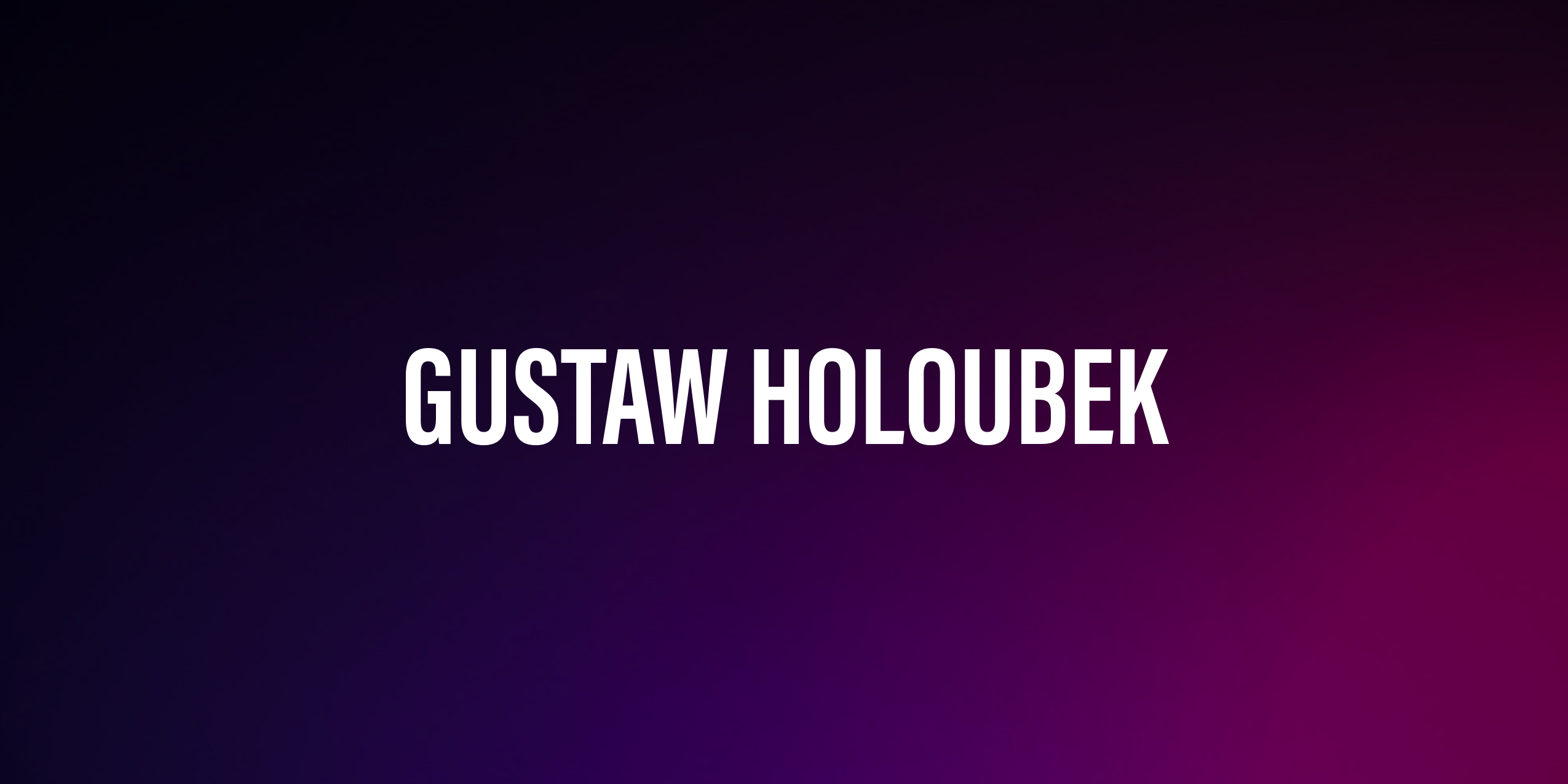 Gustaw Holoubek – Życie, Kariera i Dziedzictwo