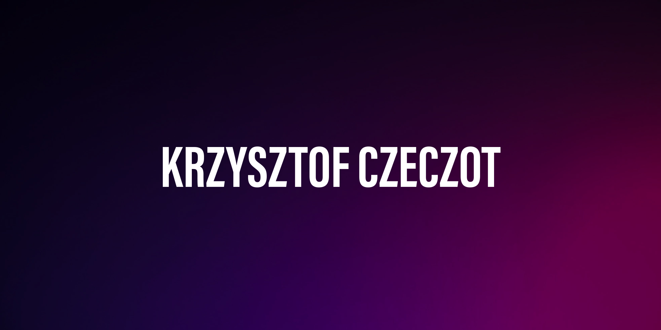 Krzysztof Czeczot – wybitny aktor, reżyser i pedagog polskiej kultury filmowej i teatralnej