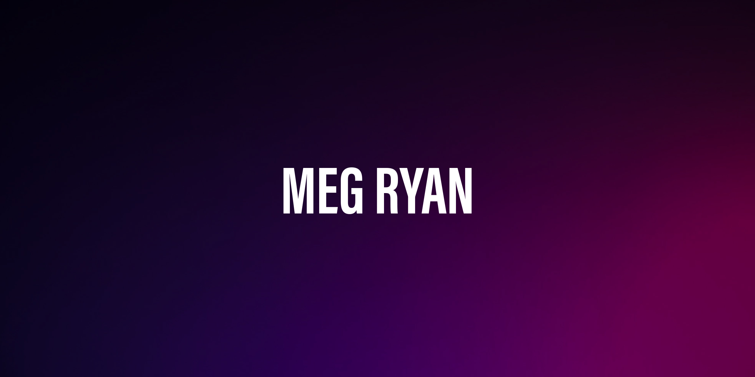 Meg Ryan – Królowa Komedii Romantycznych i Ikona Kina