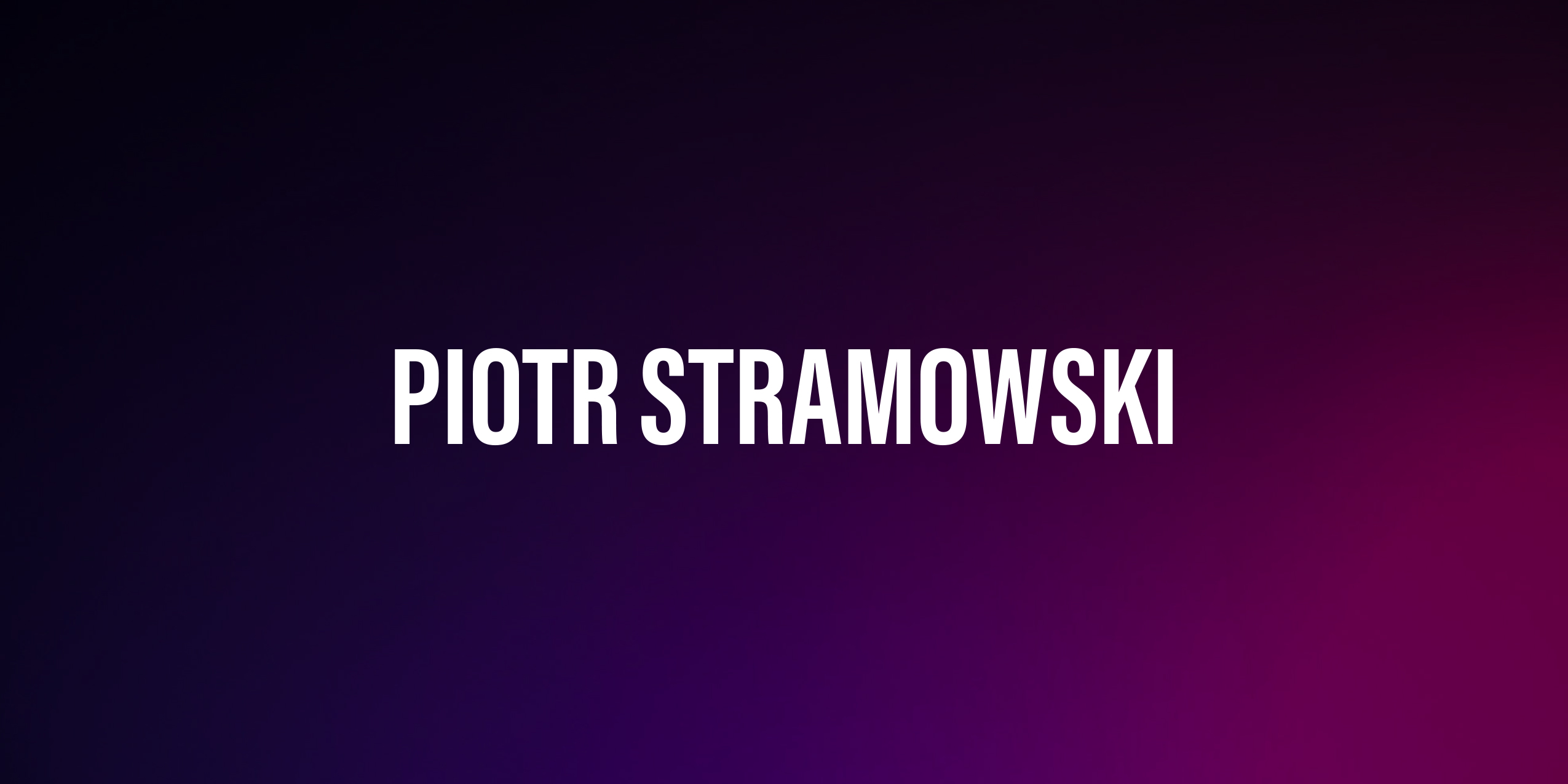 Piotr Stramowski – Życie Prywatne, Kariera i Najważniejsze Role Aktora