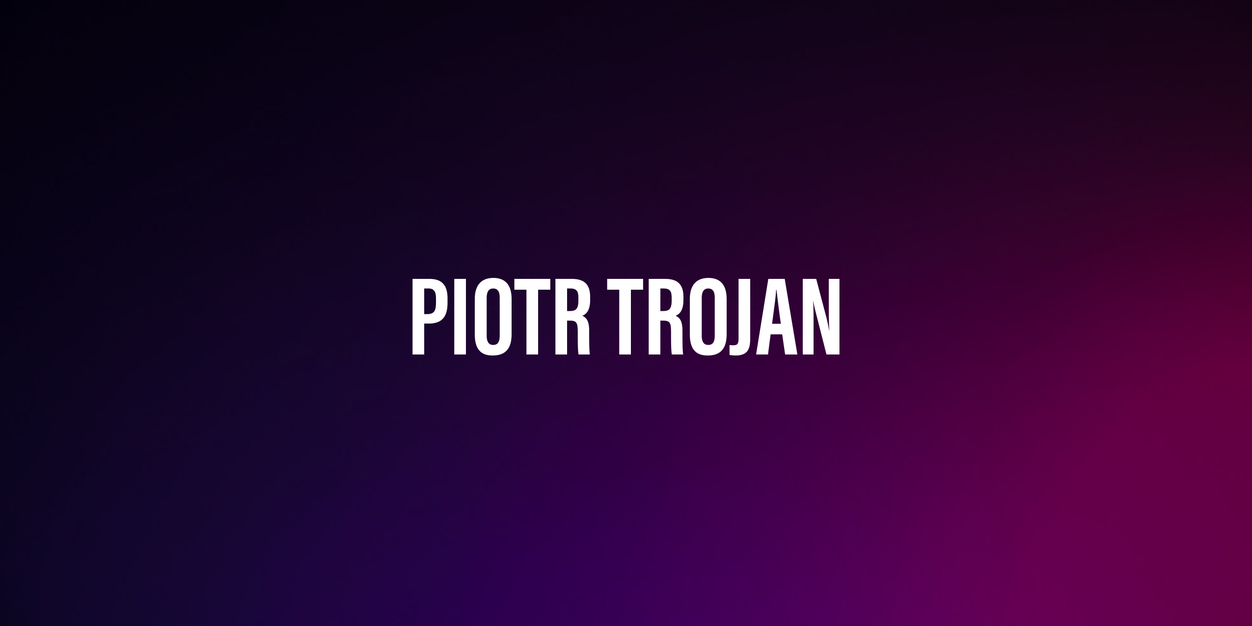Piotr Trojan – Polski Aktor, Scenarzysta i Reżyser