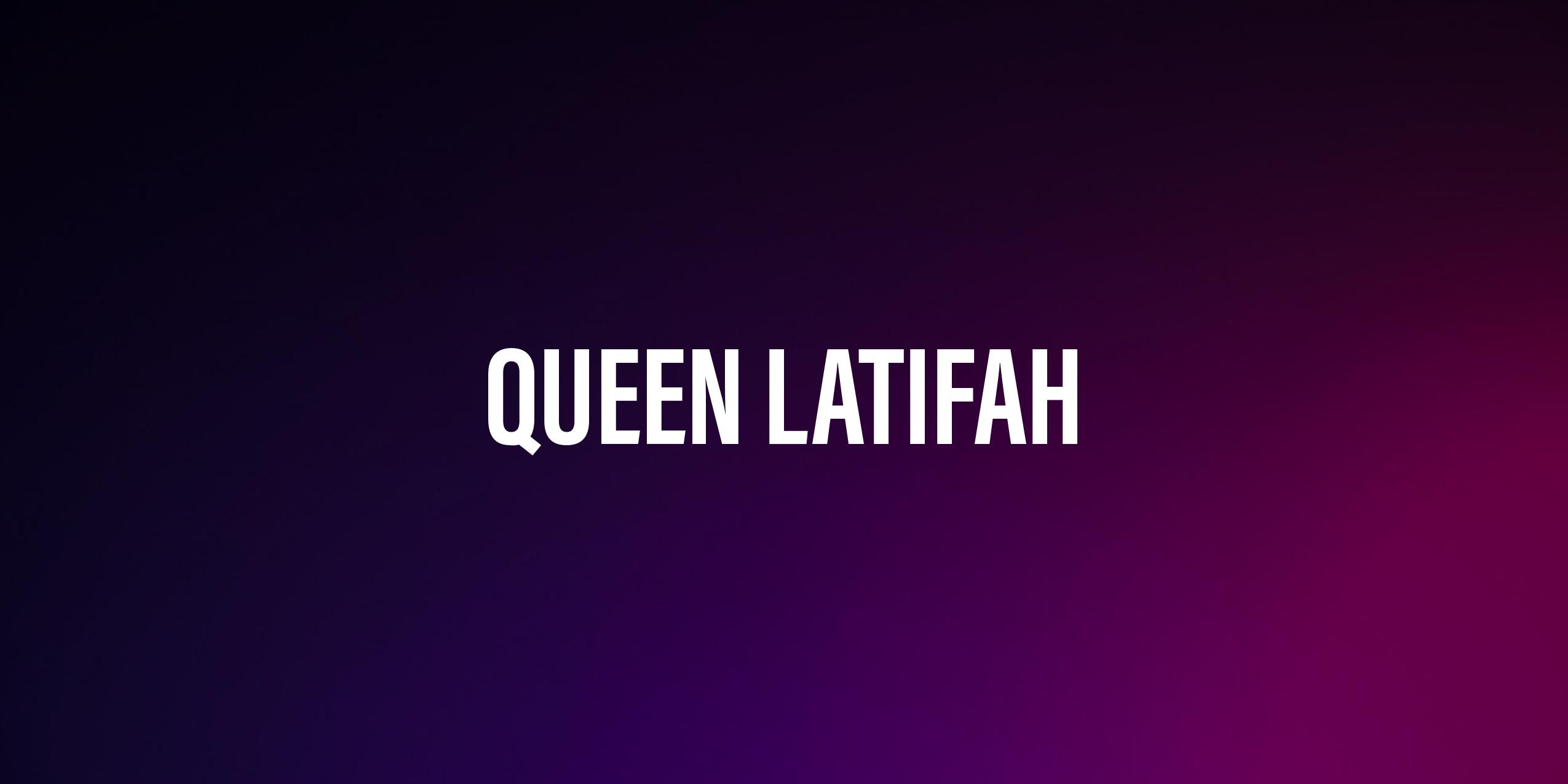 Queen Latifah – Biografia, Kariera i Najważniejsze Osiągnięcia