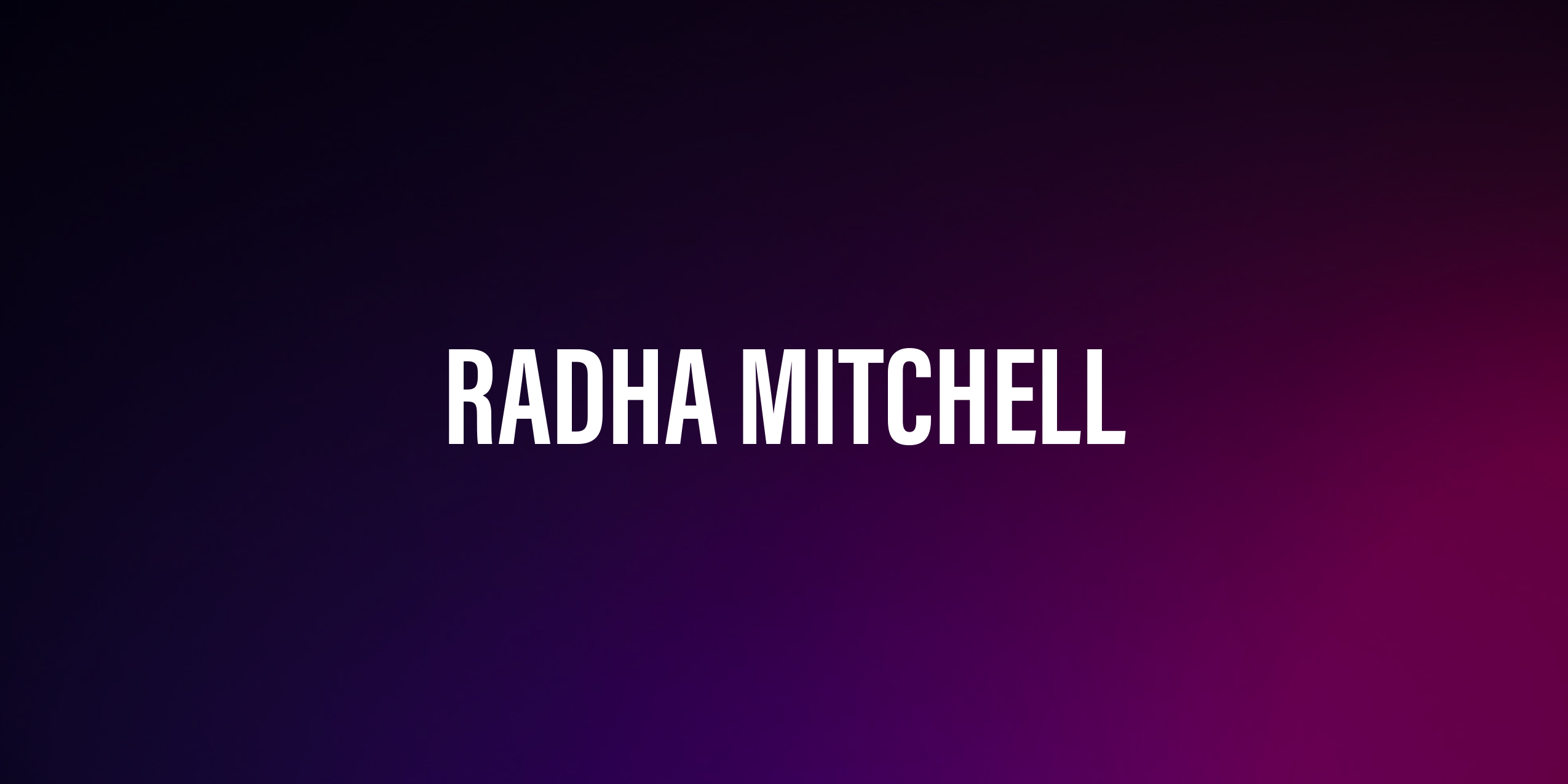 Radha Mitchell – Australijska Aktorka o Międzynarodowej Renomie