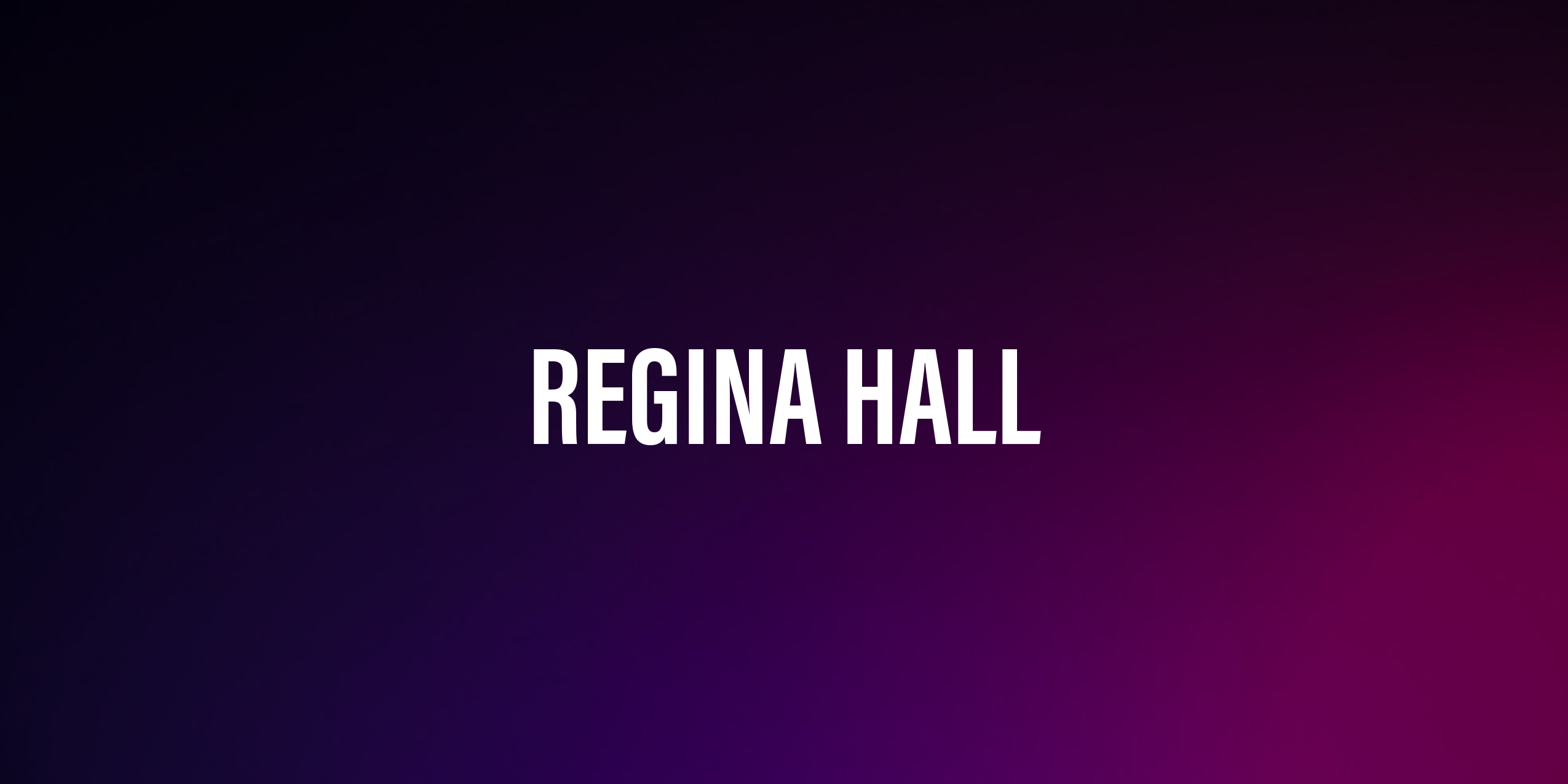Regina Hall – wszechstronna aktorka amerykańska