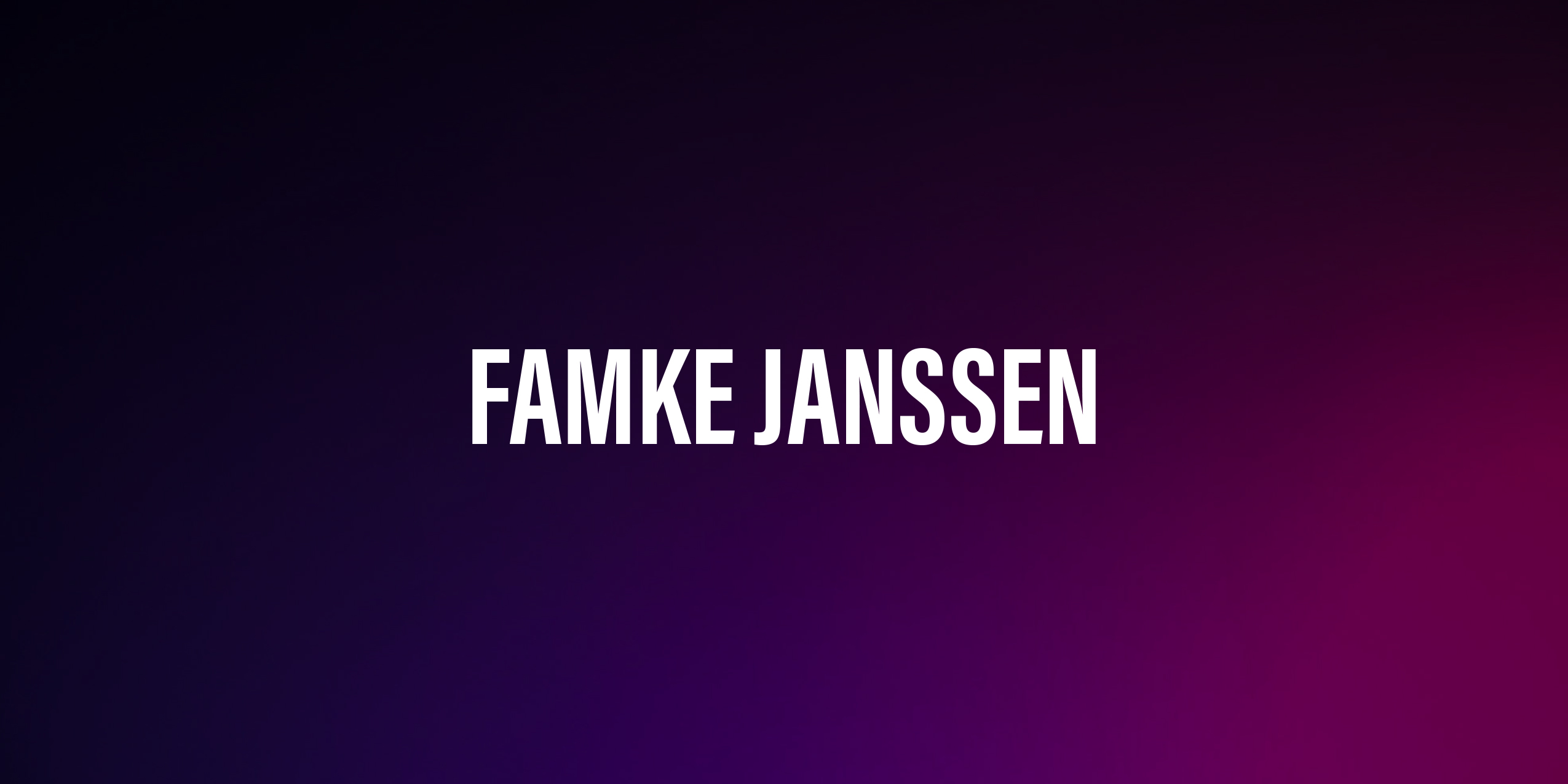 Famke Janssen – życiorys i filmografia