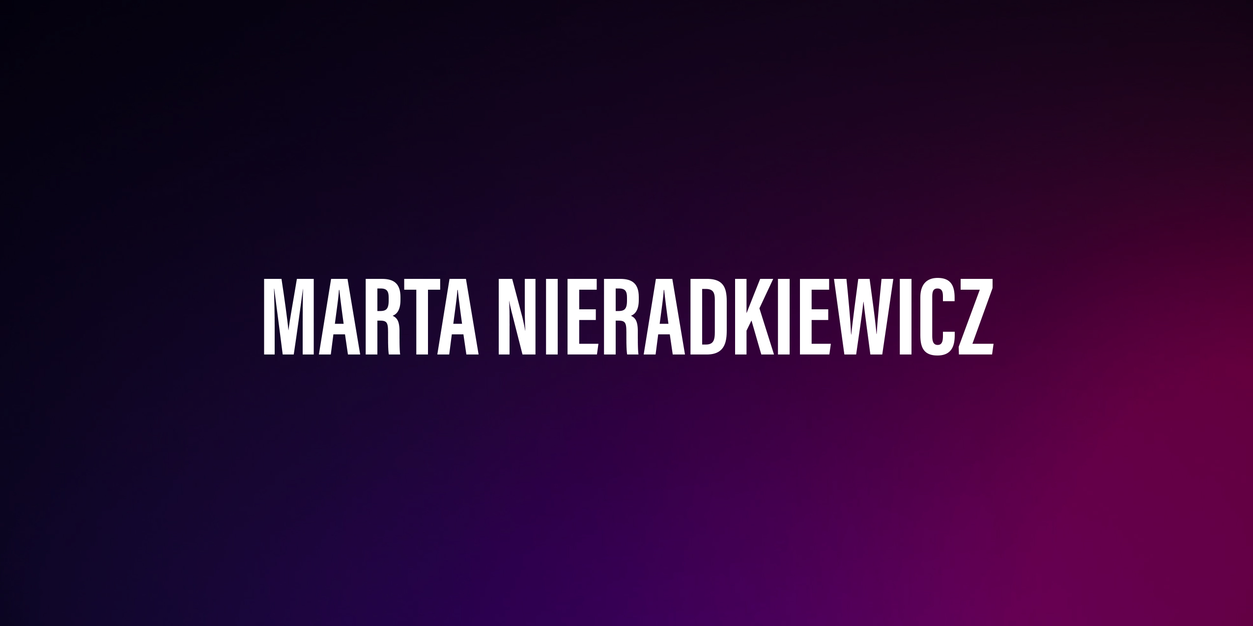 Marta Nieradkiewicz – życiorys i filmografia