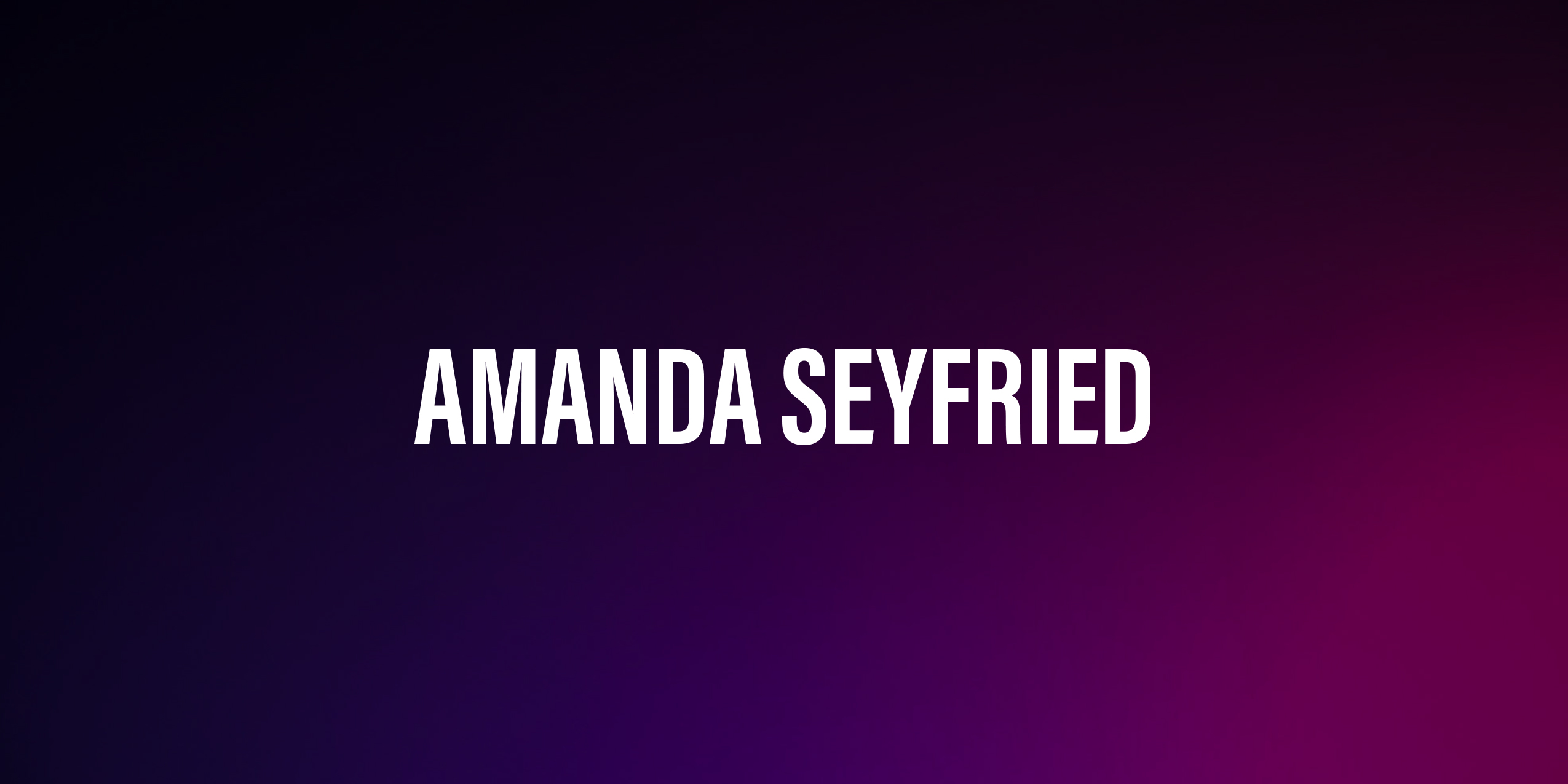 Amanda Seyfried – wszechstronna aktorka i jej fascynująca kariera Amanda Seyfried – wszechstronna aktorka i jej fascynująca kariera