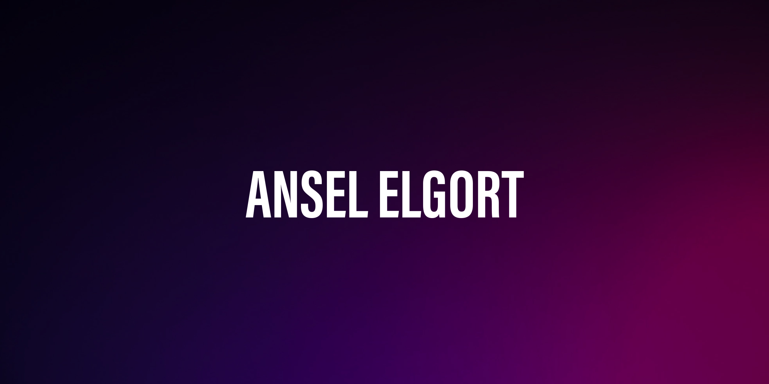 Ansel Elgort – amerykański aktor i muzyk Ansel Elgort – amerykański aktor i muzyk