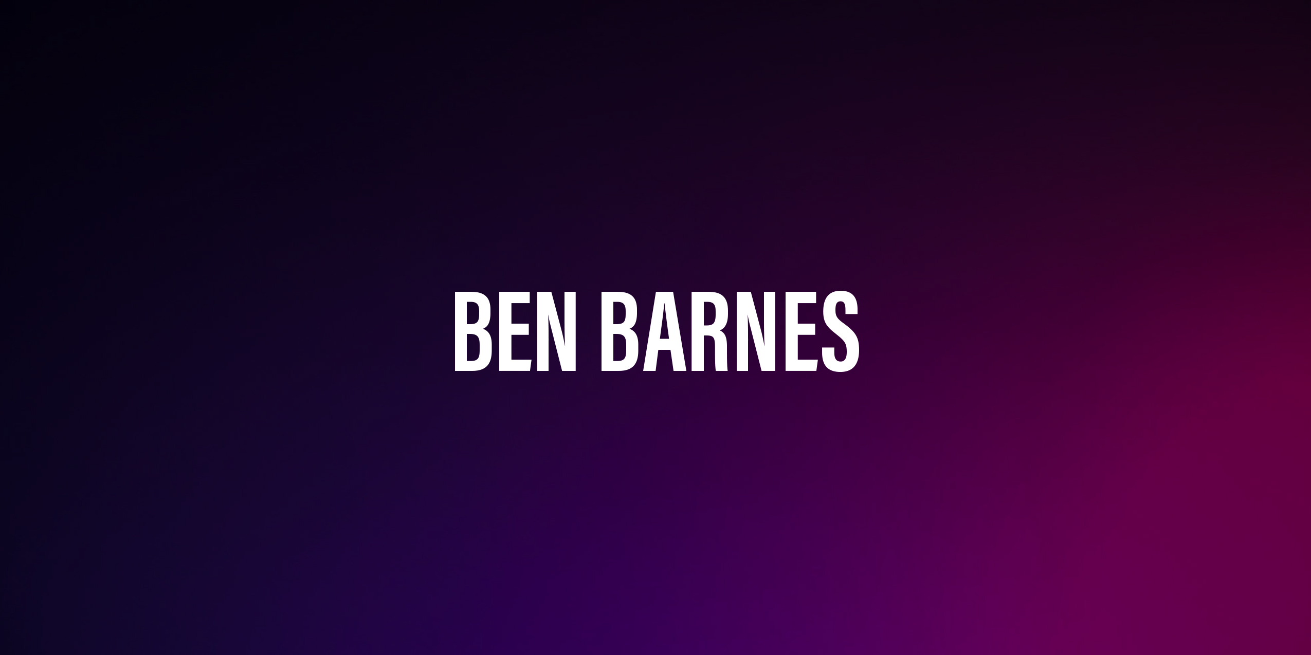 Ben Barnes – Wszechstronny Brytyjski Aktor i Artysta Ben Barnes – Wszechstronny Brytyjski Aktor i Artysta